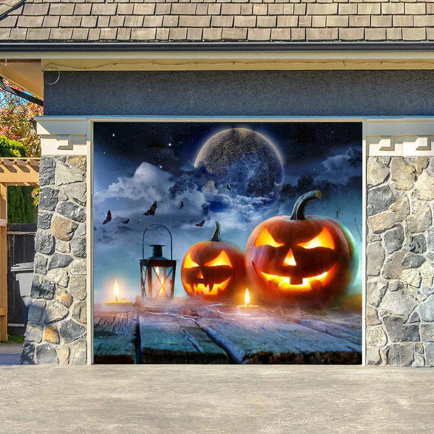 Halloween Garage Door Covers