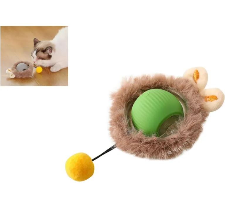 Interactive Rolling Ball Pet Toy