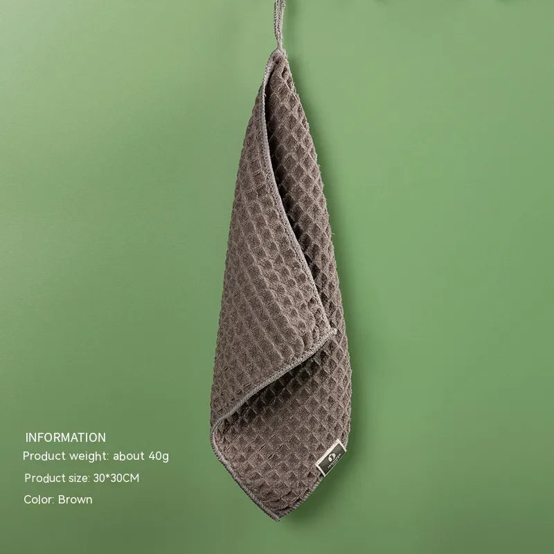 Waffle Microfibre Towel | Skin-Friendly & Lint-Free