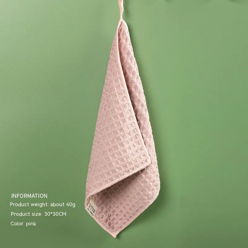 Waffle Microfibre Towel | Skin-Friendly & Lint-Free