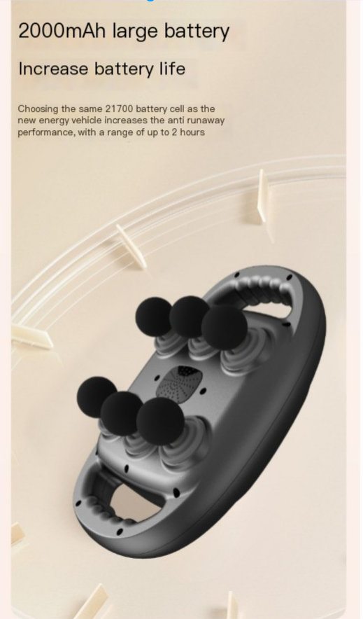 6-Head Massage Gun | Full Body Deep Tissue Relief