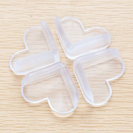 Transparent Babyproofing Corner Protectors - 4 Pack