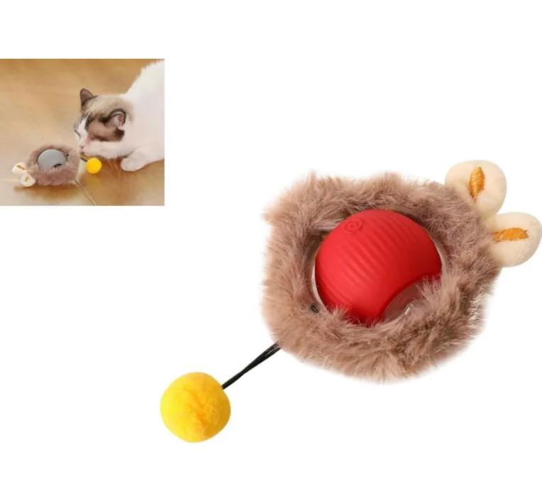Interactive Rolling Ball Pet Toy