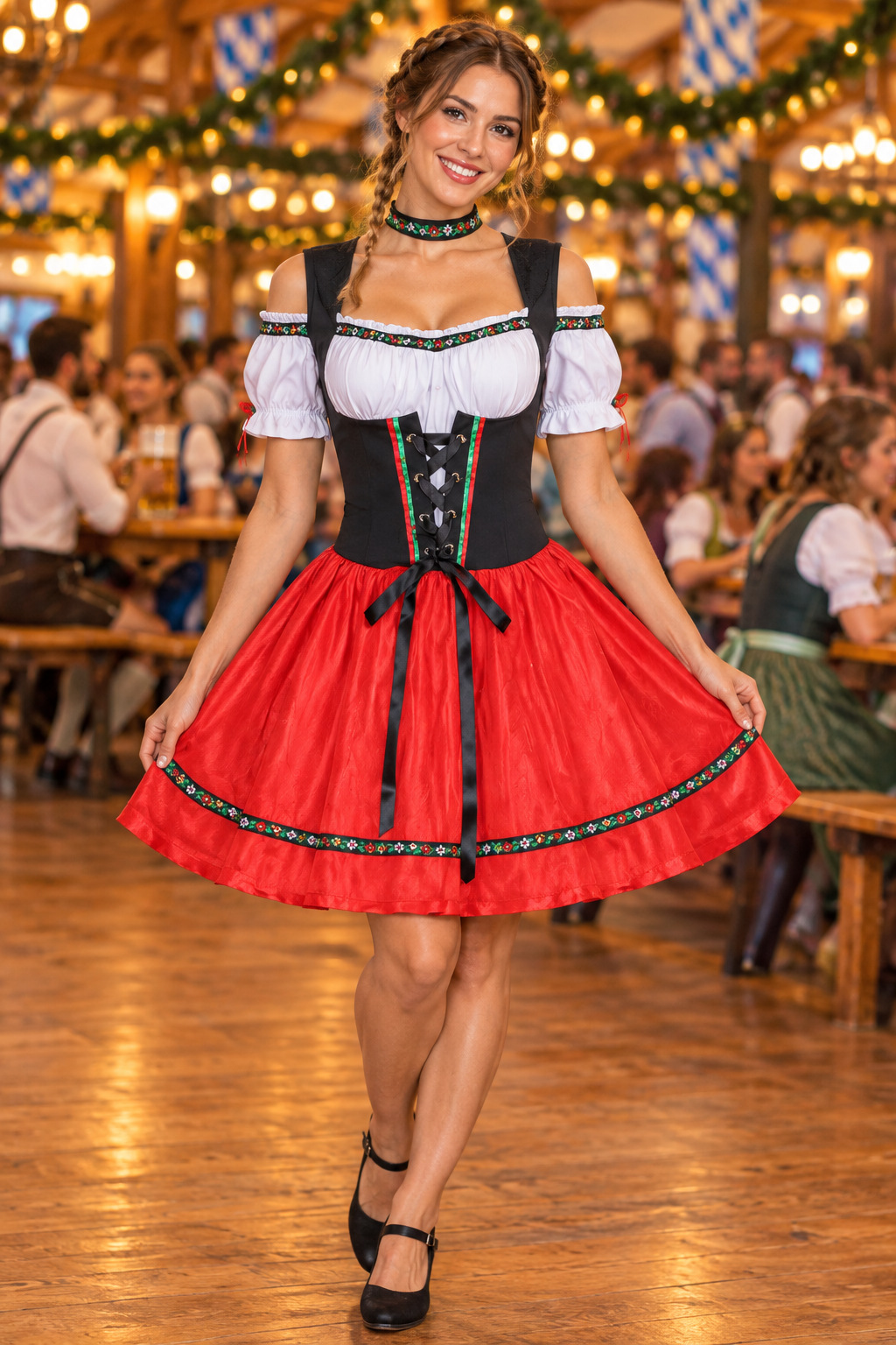Evening beer-hall celebration
