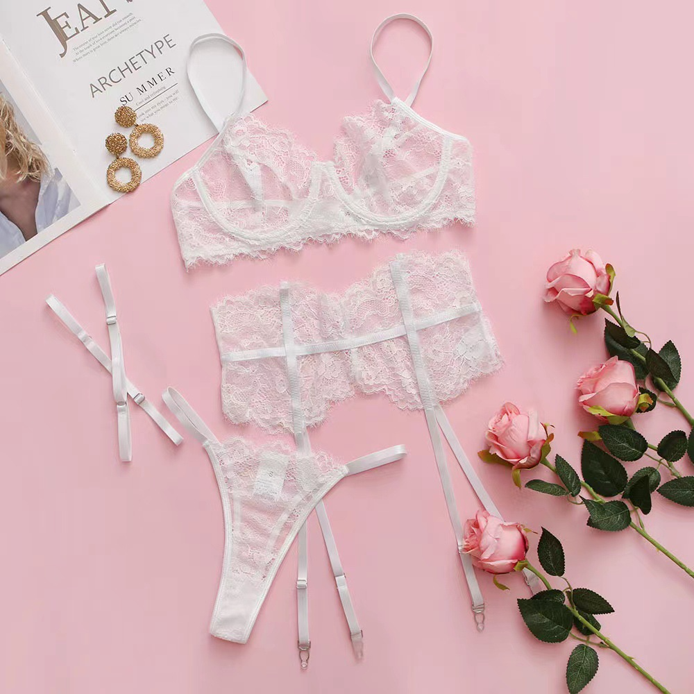 Halter Garter Lingerie Set