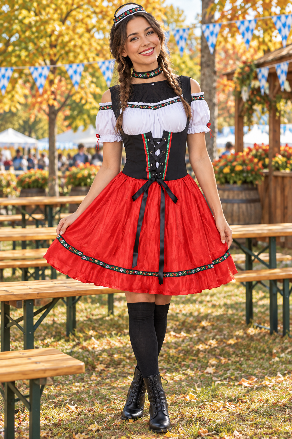 Outdoor Oktoberfest festival photo
